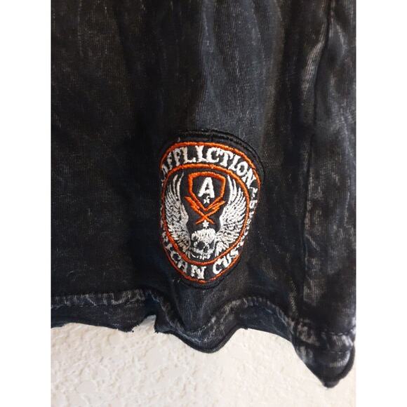 Affliction Motor Spirit American Custom Graphic Tee Shirt Y2K Wings Style Small - Picture 10 of 12